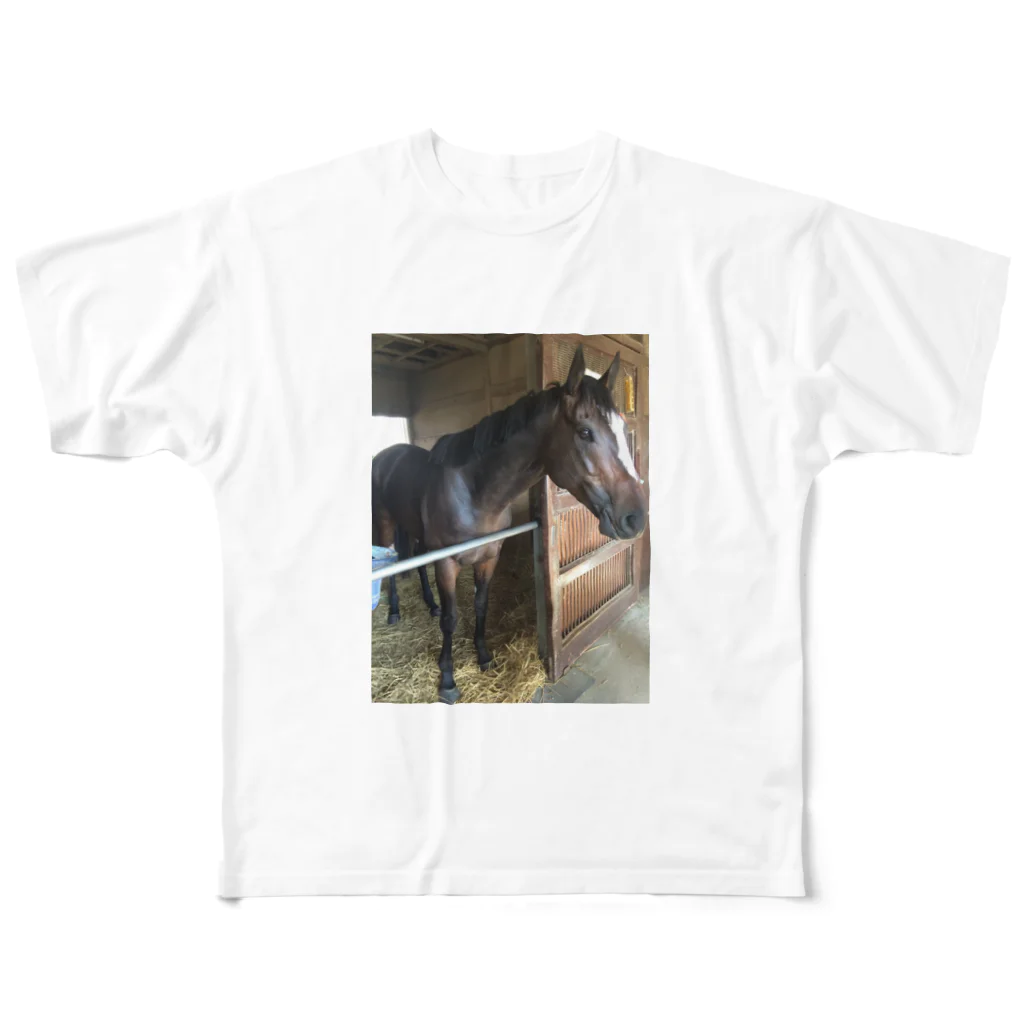 ABUJUNの夏馬 All-Over Print T-Shirt