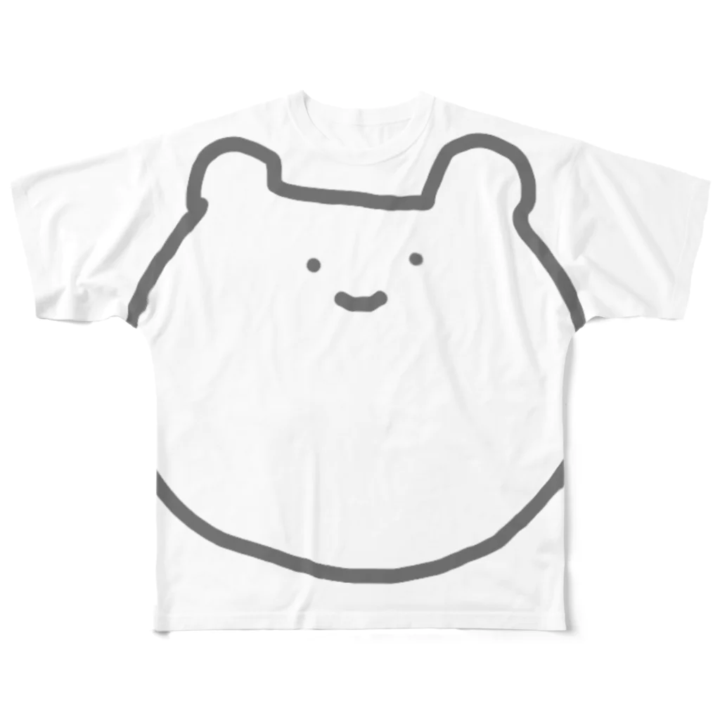 やまだのKUMA All-Over Print T-Shirt