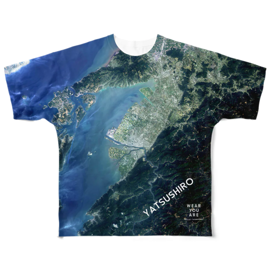 WEAR YOU AREの熊本県 八代市 Tシャツ 両面 풀그래픽 티셔츠