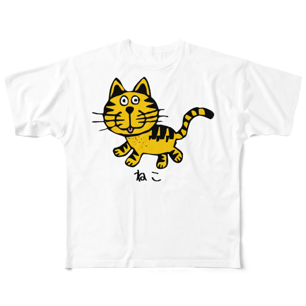 JOKERS FACTORYのNEKO ねこ All-Over Print T-Shirt