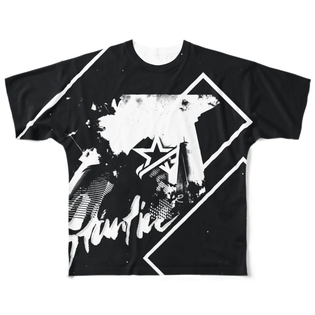 楓 StarticeのSTARTICE : 01 All-Over Print T-Shirt