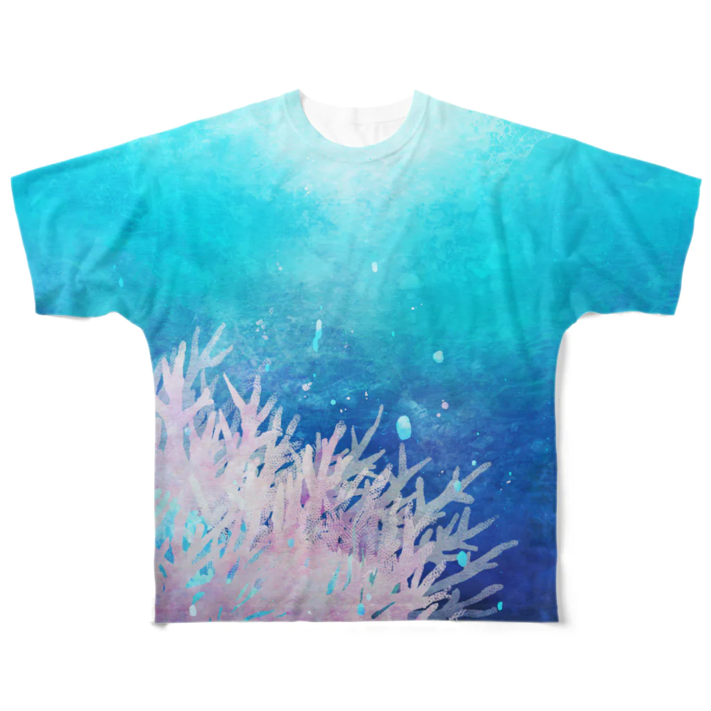 Acabane* Shopのilluminate All-Over Print T-Shirt