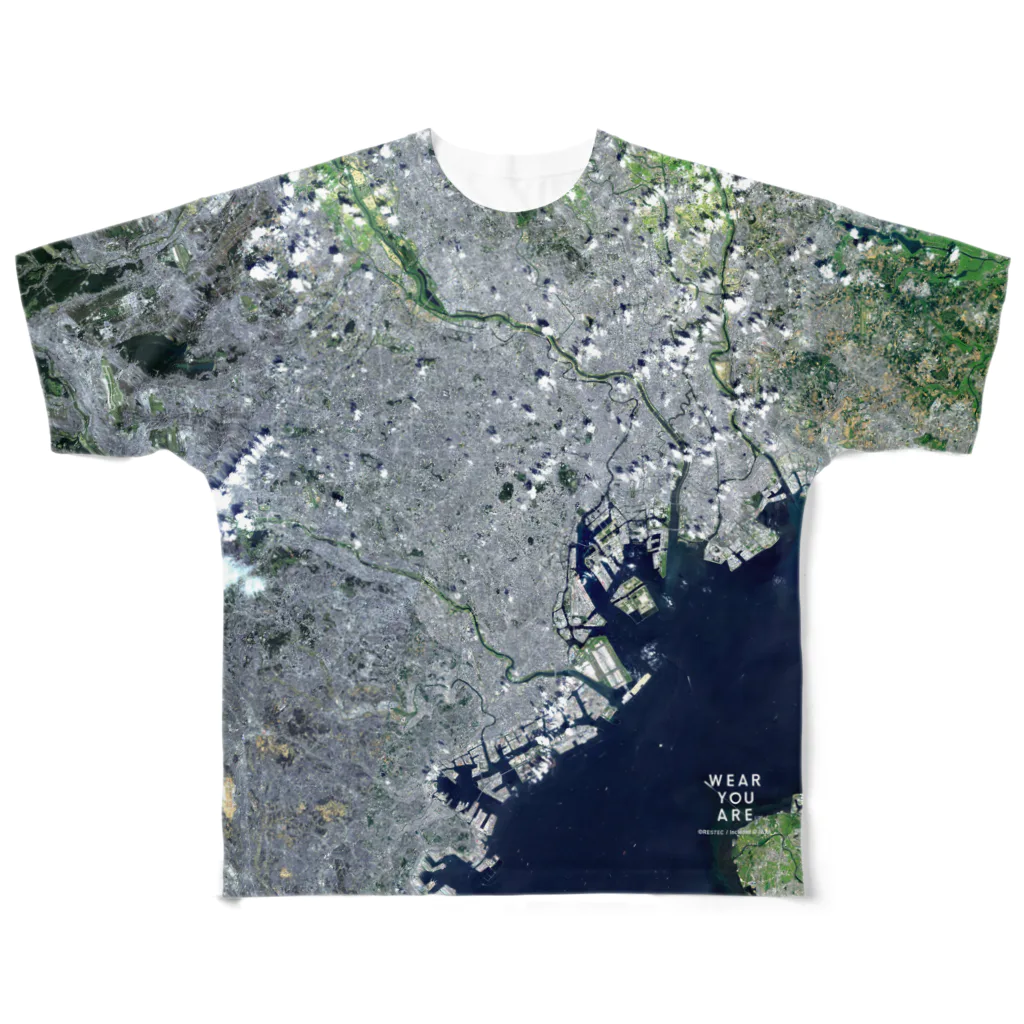 WEAR YOU AREの東京都 渋谷区 Tシャツ 両面 フルグラフィックTシャツ