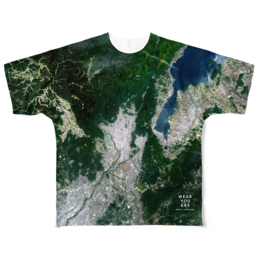 WEAR YOU AREの京都府 京都市 Tシャツ 両面 フルグラフィックTシャツ