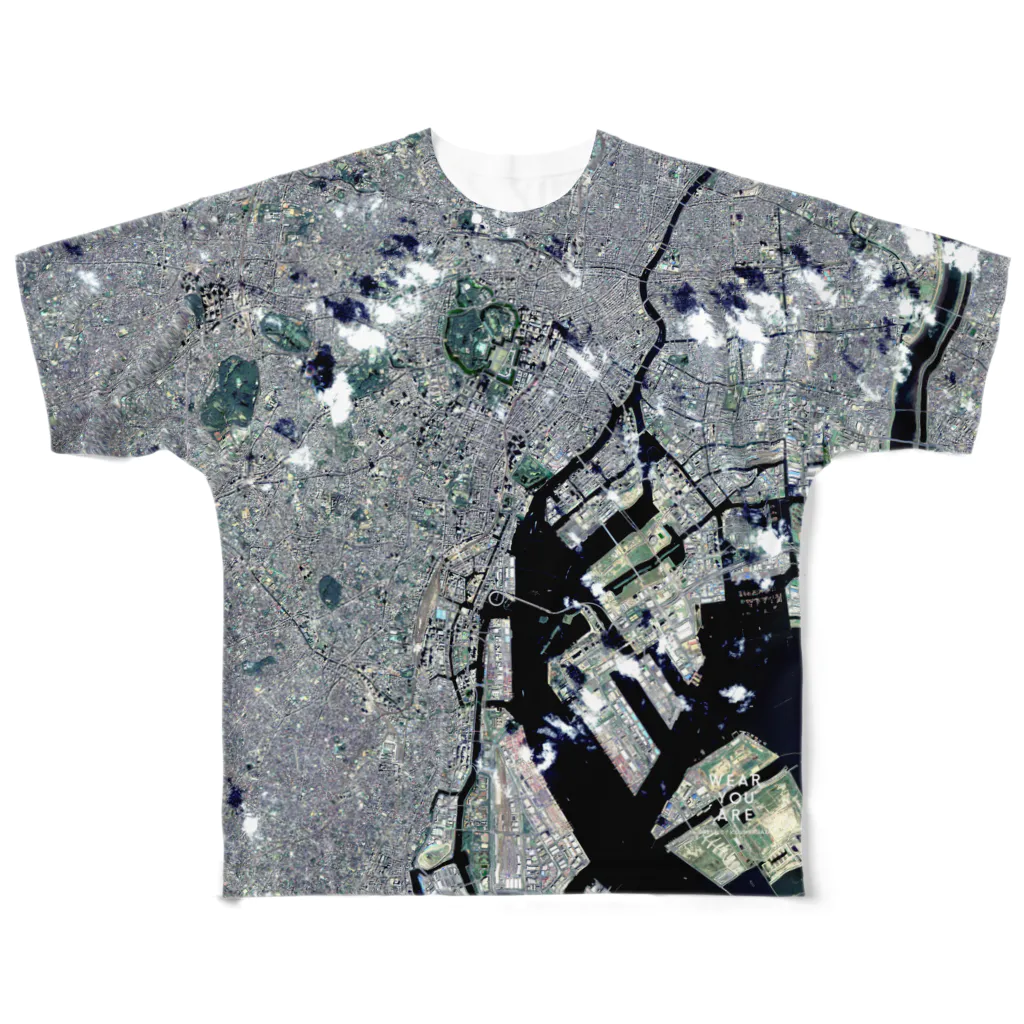 WEAR YOU AREの東京都 港区 Tシャツ 両面 All-Over Print T-Shirt