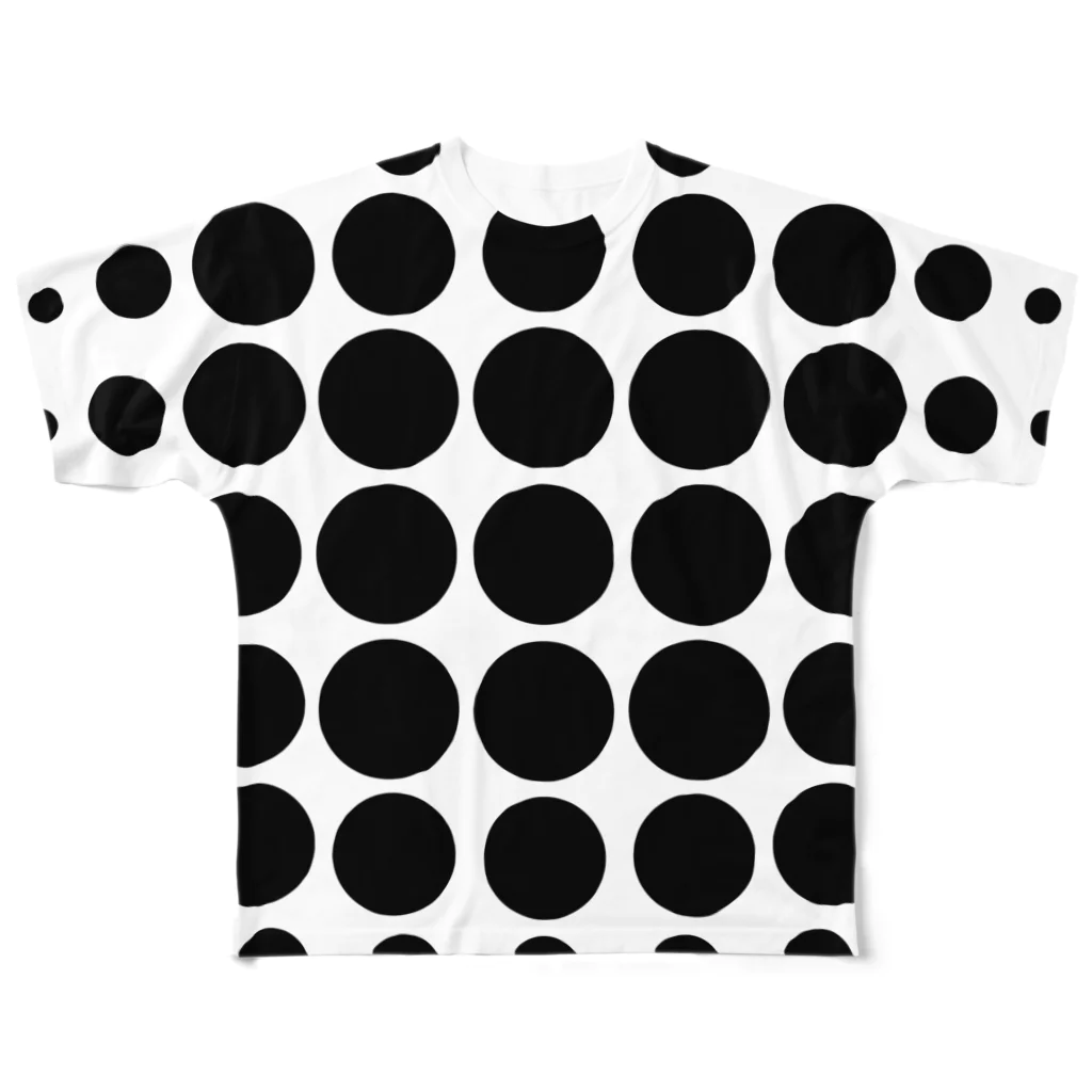 OFUNE's Marketのdot フルグラフィックTシャツ