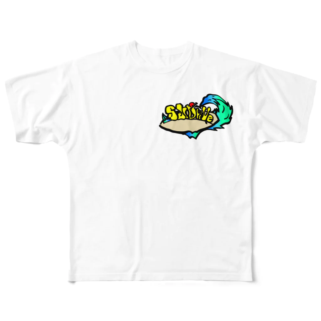 SlidriveのSlisurf　T-Shirts2 フルグラフィックTシャツ