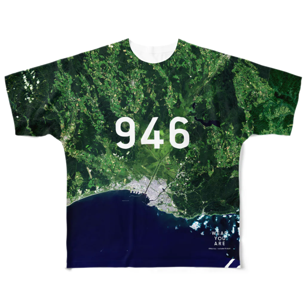 WEAR YOU AREの北海道 阿寒郡 Tシャツ 両面 All-Over Print T-Shirt