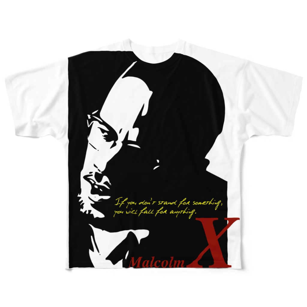 JOKERS FACTORYのMALCOLM X All-Over Print T-Shirt