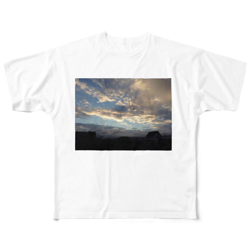 iCMhMLjcoJ9R9Qhの天気 フルグラフィックTシャツ