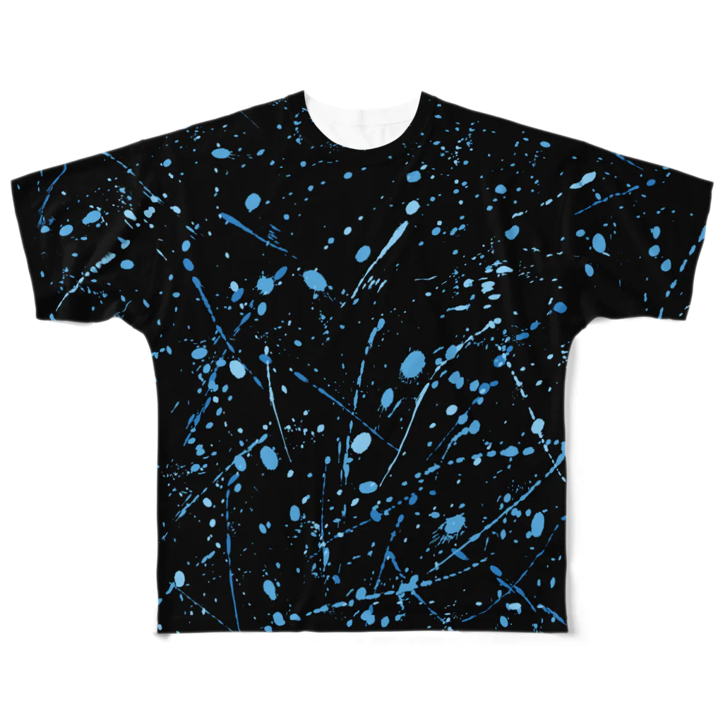 猫と釣り人のPAINT_1_1 All-Over Print T-Shirt