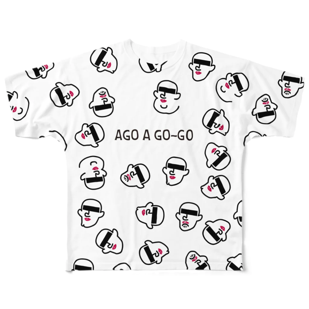 mojokinnのあごあごご！ All-Over Print T-Shirt