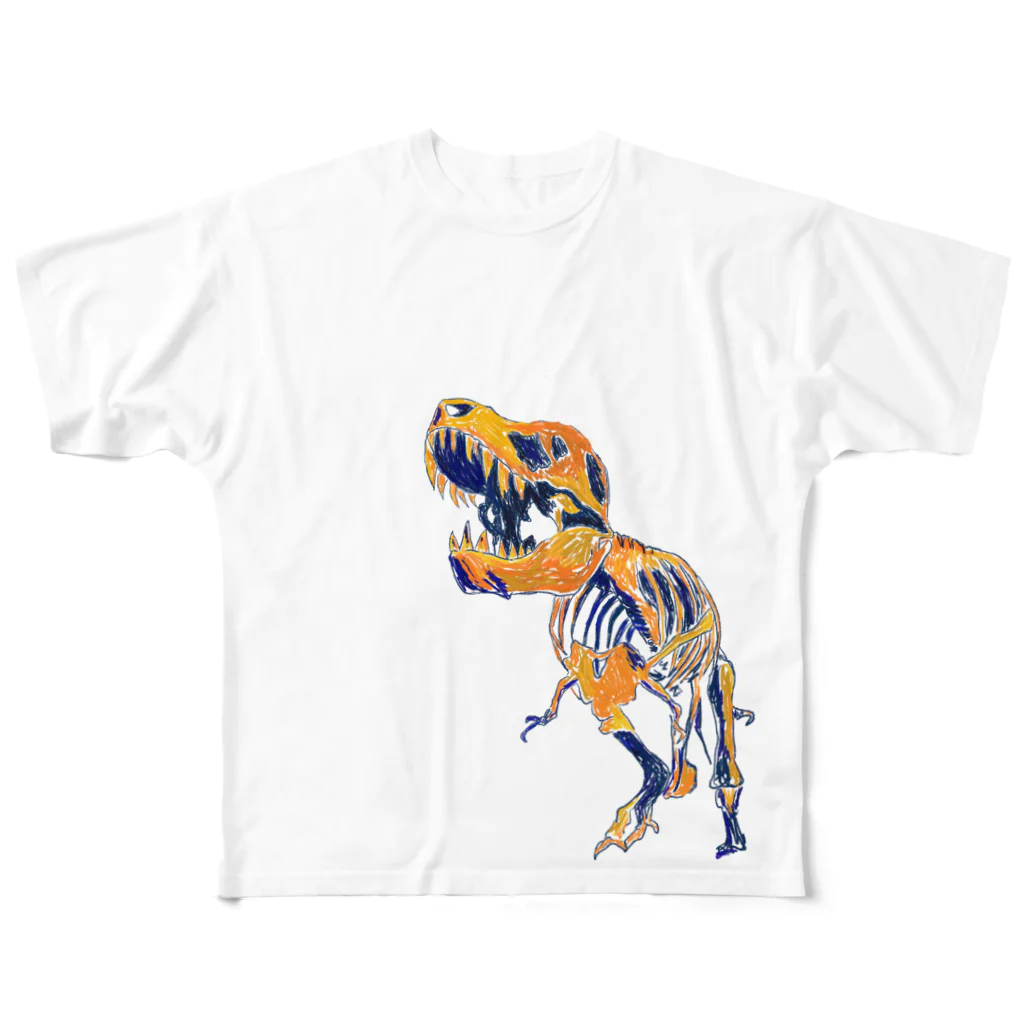 SPLAPiのティラノサウルス フルグラフィックTシャツ