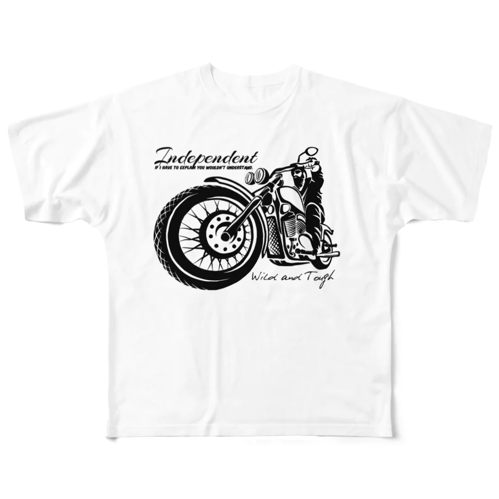 JOKERS FACTORYのINDEPENDENT フルグラフィックTシャツ