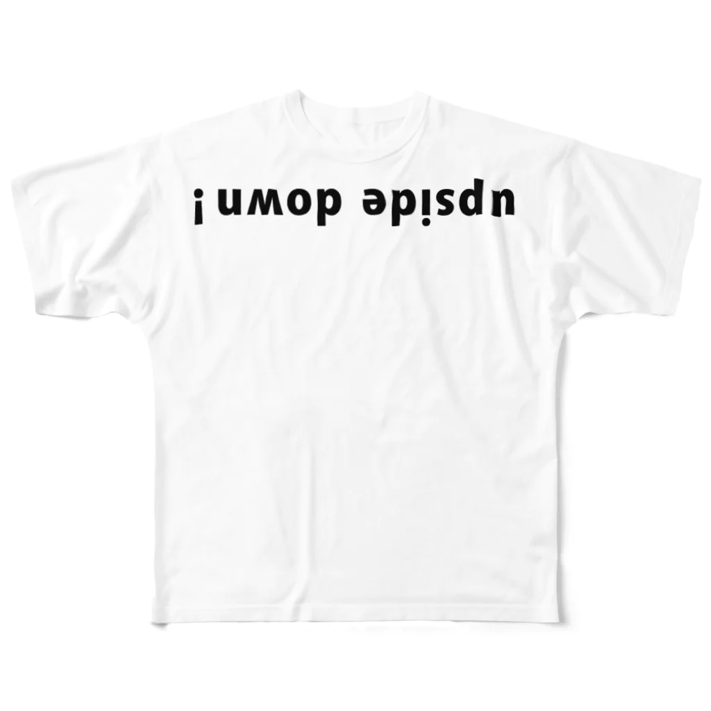 Dshirt_yのupside down! All-Over Print T-Shirt