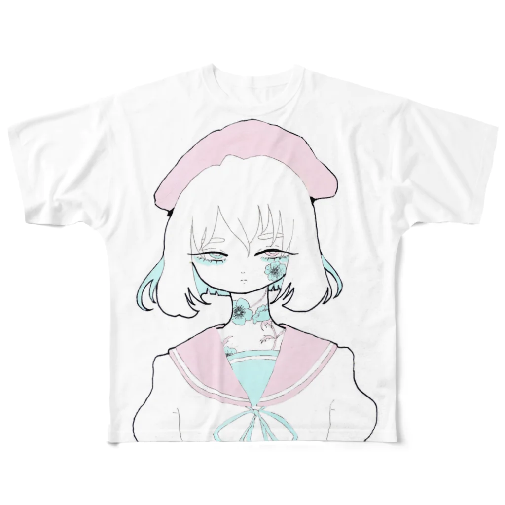 みやこのEma！ All-Over Print T-Shirt