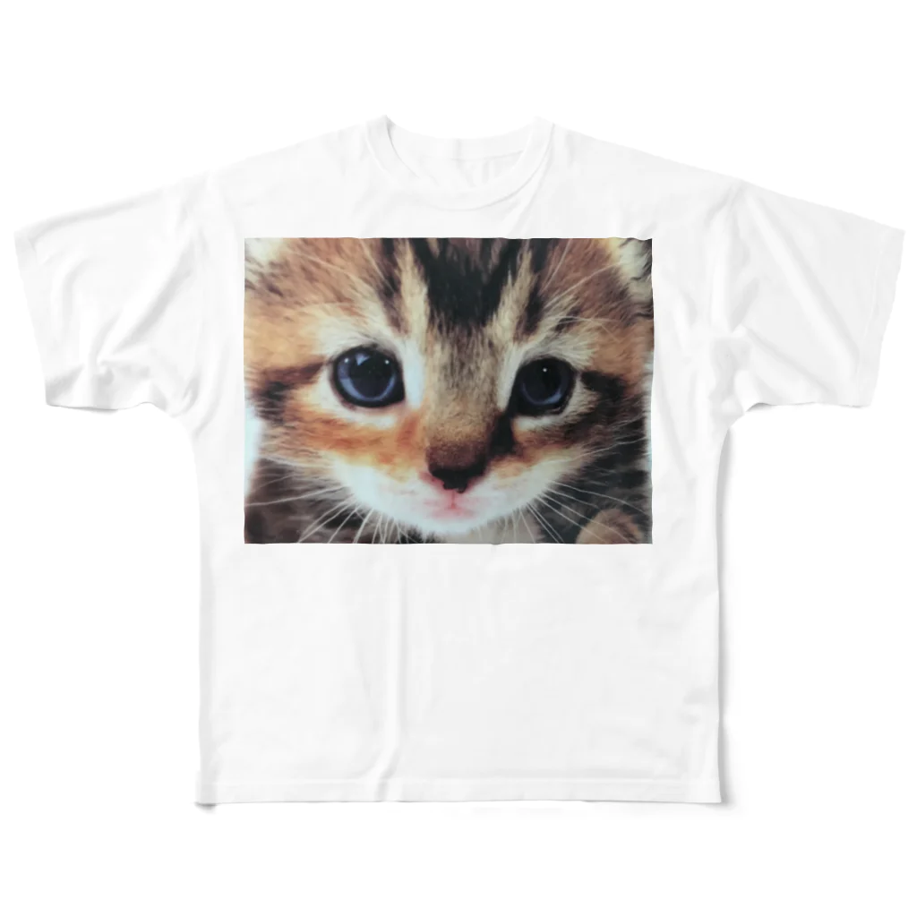 teruzoTanab2514のねこさん All-Over Print T-Shirt