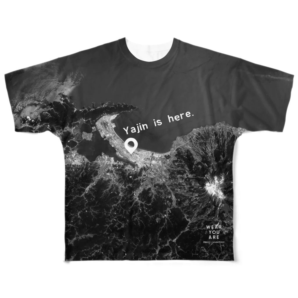 WEAR YOU AREの鳥取県 米子市 Tシャツ 両面 フルグラフィックTシャツ