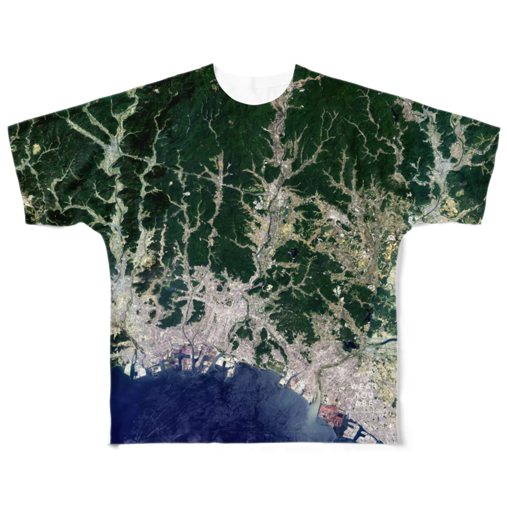 WEAR YOU AREの兵庫県 姫路市 Tシャツ 両面 All-Over Print T-Shirt