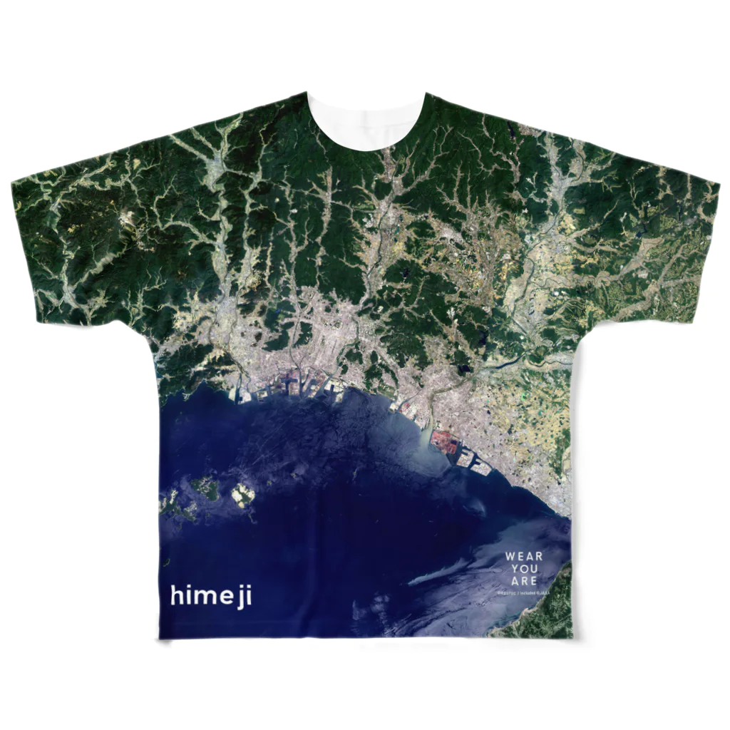 WEAR YOU AREの兵庫県 姫路市 Tシャツ 両面 All-Over Print T-Shirt