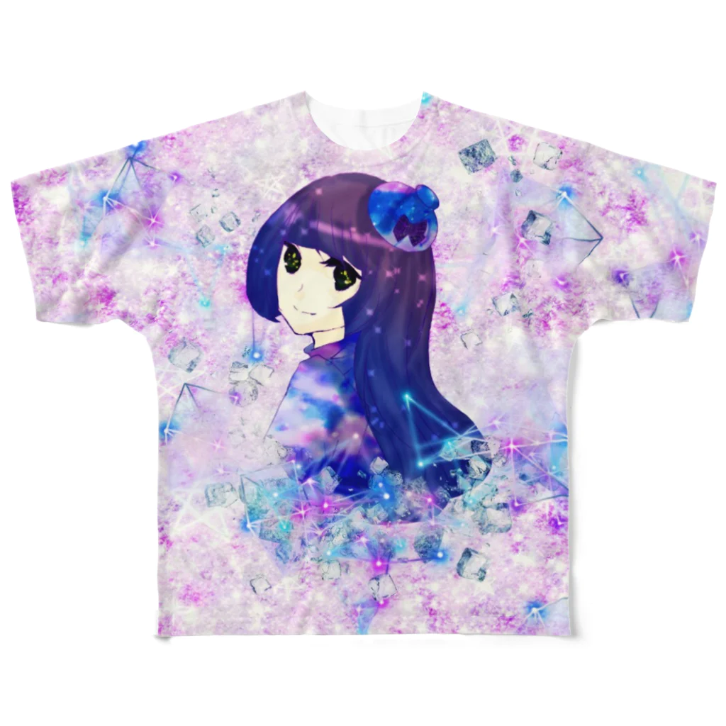 るにガールズのちょっと*ゆめかわ*な子 フルグラフィックTシャツ