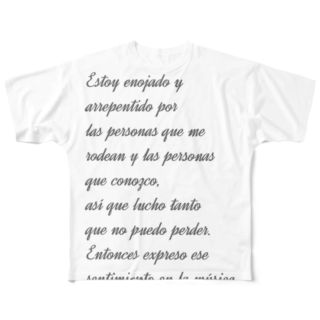 Lost'knotのMis sentimientos... All-Over Print T-Shirt