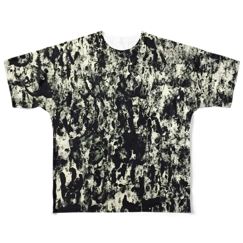 SPICY CAT NEKO WORKSの総柄 All-Over Print T-Shirt