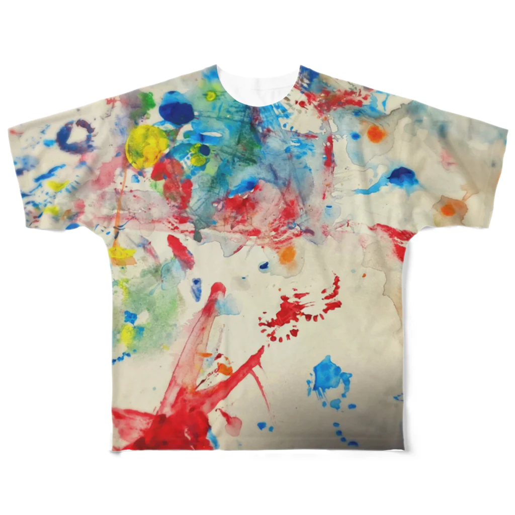 梨菜🍡和菓子屋修行中のいろいろ All-Over Print T-Shirt