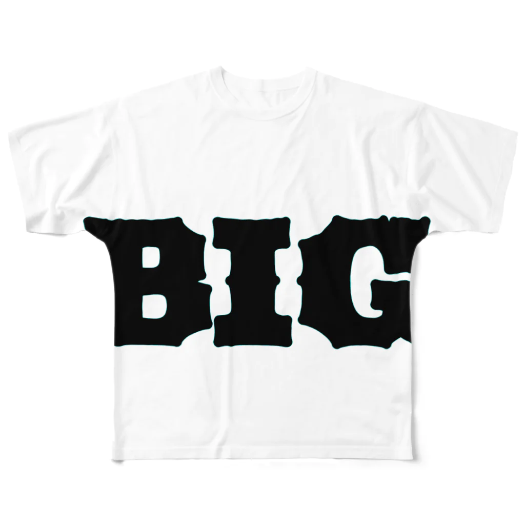 USSのBIG T-shirt All-Over Print T-Shirt