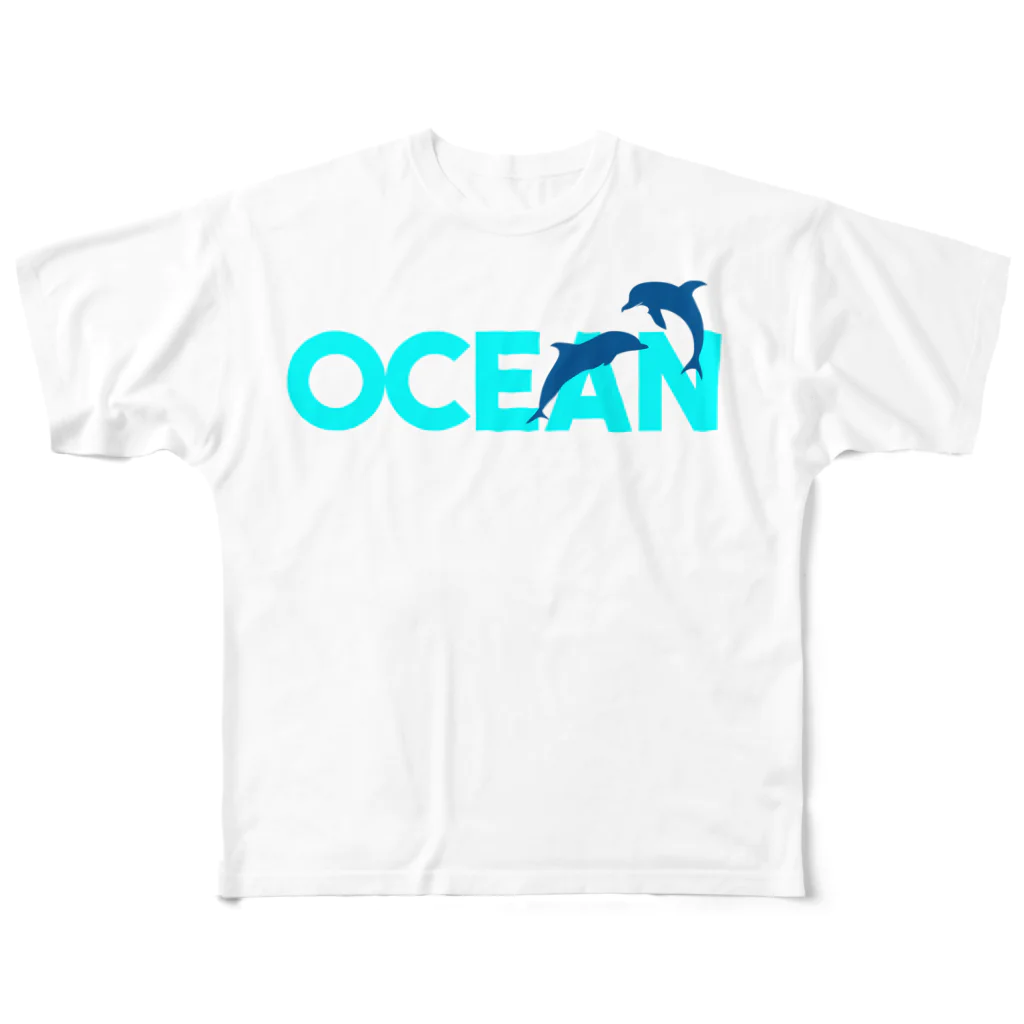 JOKERS FACTORYのOCEAN All-Over Print T-Shirt