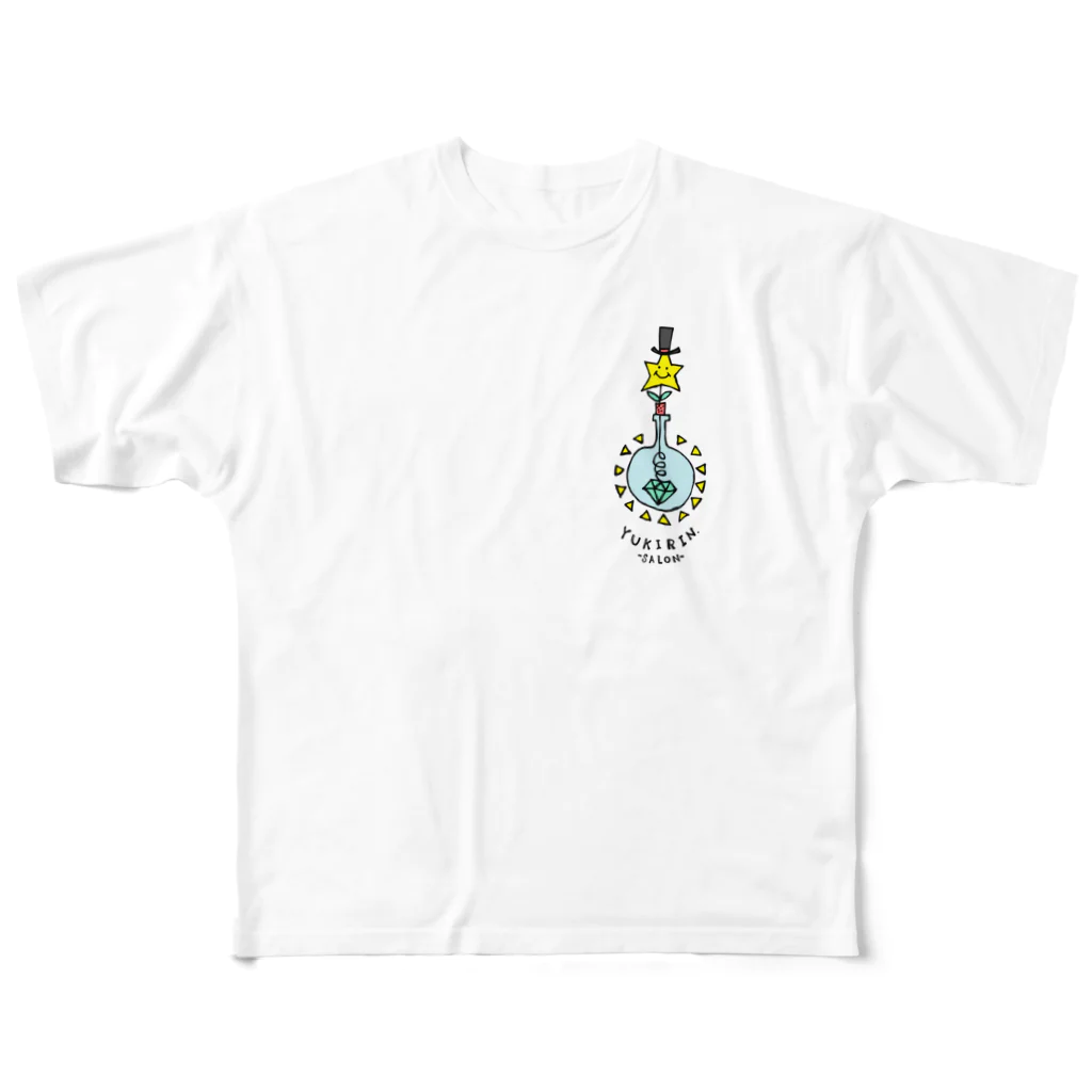 solfeel ソル・フィールのYUKIRIN　SALON All-Over Print T-Shirt