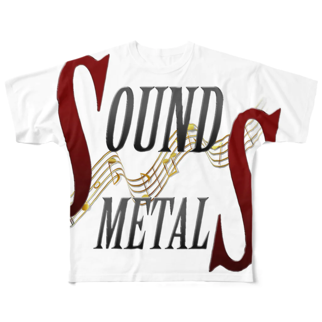 SOUNDMETALSのSOUNDMETALS フルグラフィックTシャツ