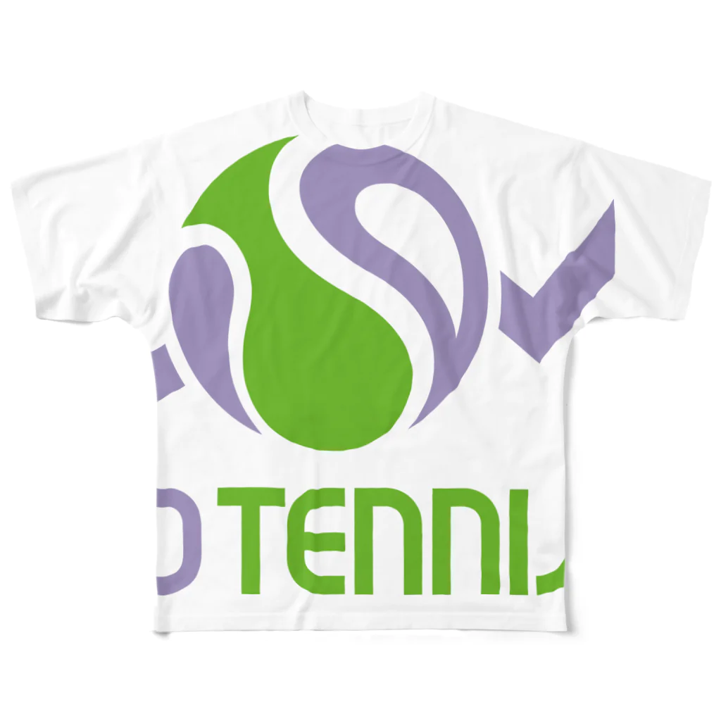 materialize.jpのID TENNIS All-Over Print T-Shirt