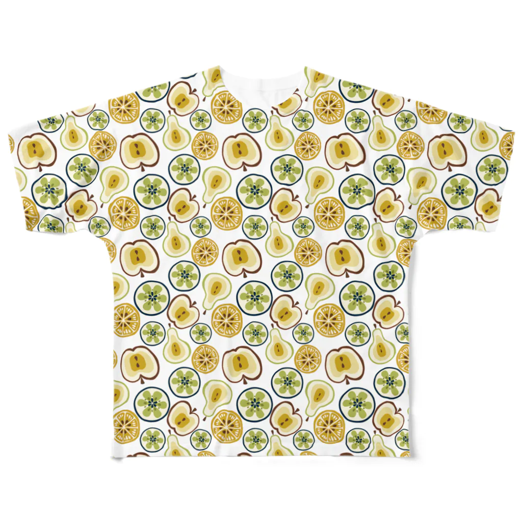 Suzy_TextileのParlor Bear's Smoothie Shack  All-Over Print T-Shirt