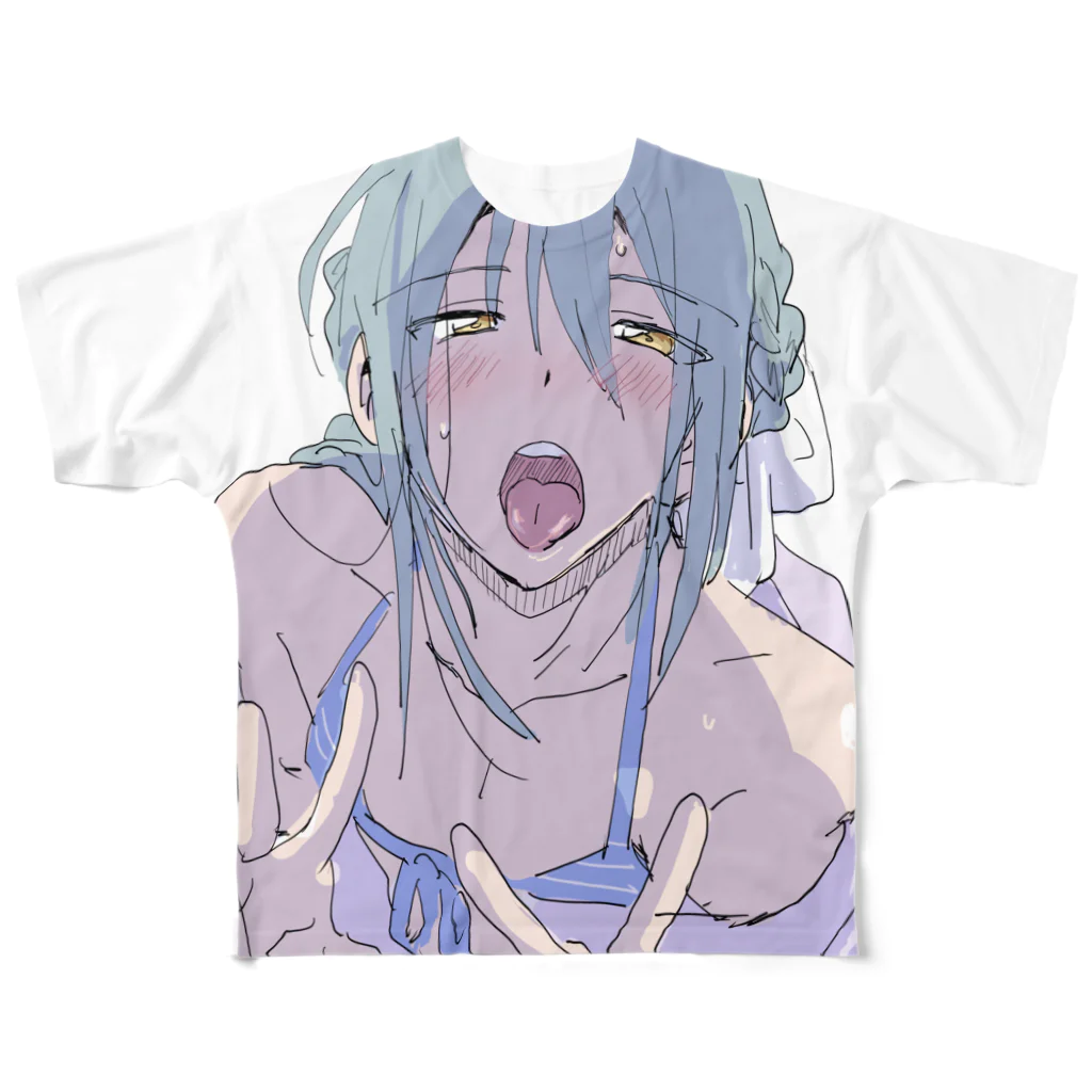 Y倉庫の彼女♂① All-Over Print T-Shirt
