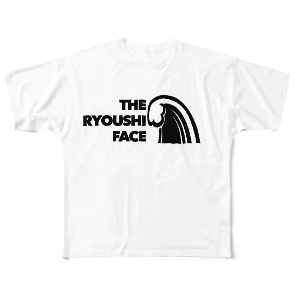 カジカジのTHE RYOUSHI フルグラフィックTシャツ