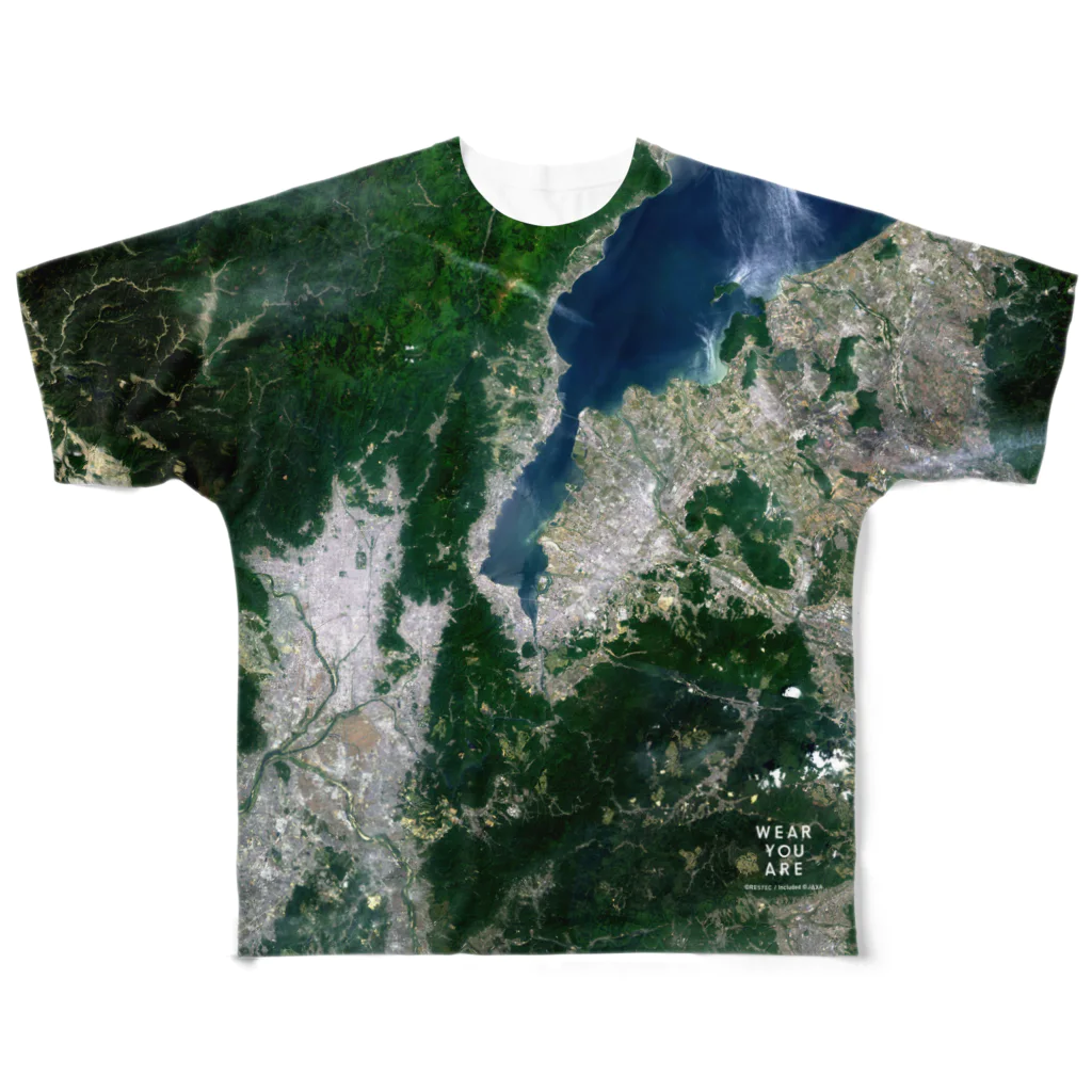 WEAR YOU AREの京都府 京都市 Tシャツ 両面 Tシャツ 両面 All-Over Print T-Shirt