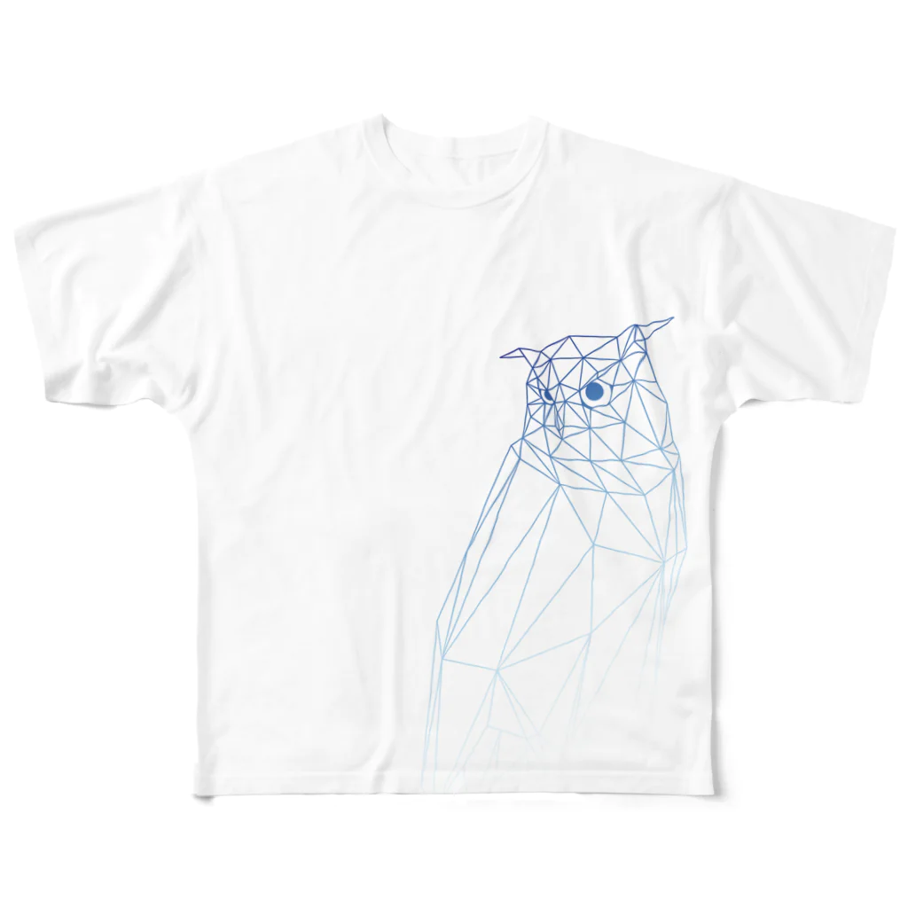 TNKのOwl-1 All-Over Print T-Shirt