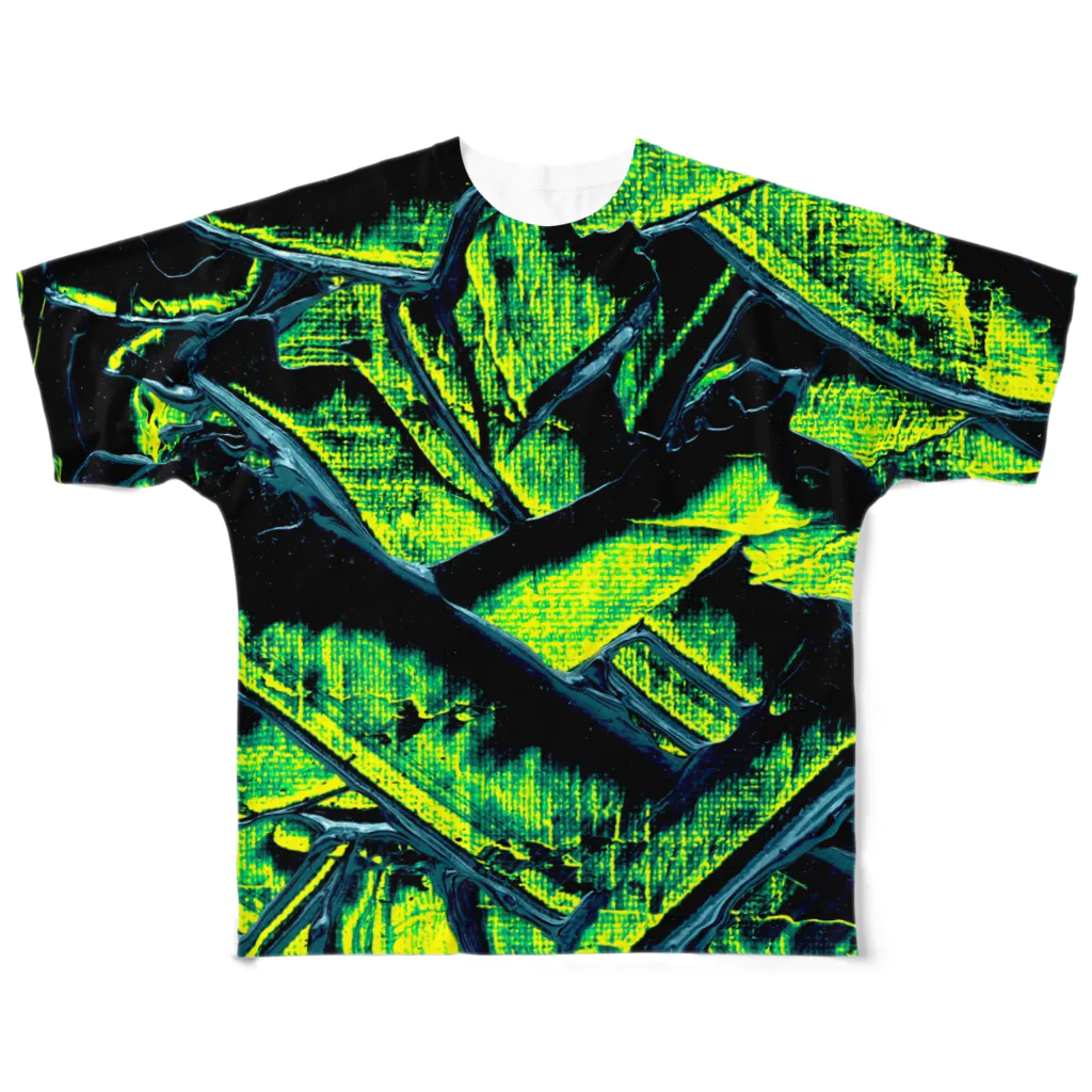 五十嵐灯の蛍跡 All-Over Print T-Shirt