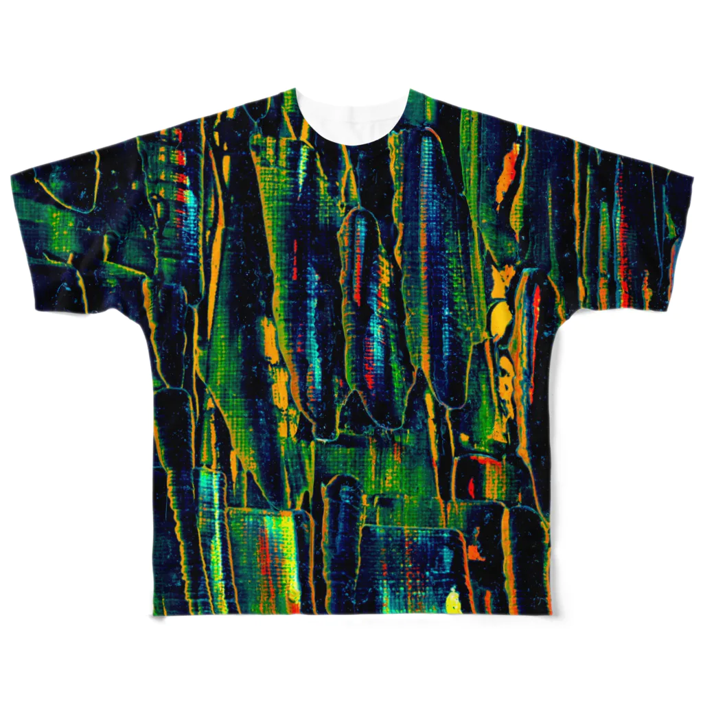 五十嵐灯の夕陽 フルグラフィックTシャツ