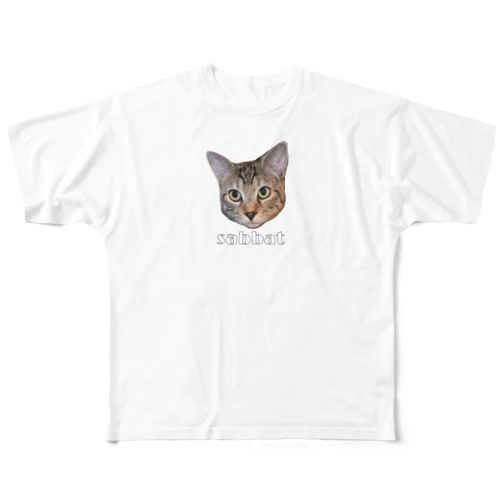 SABBAT the CATの無重力サバト フルグラフィックTシャツ