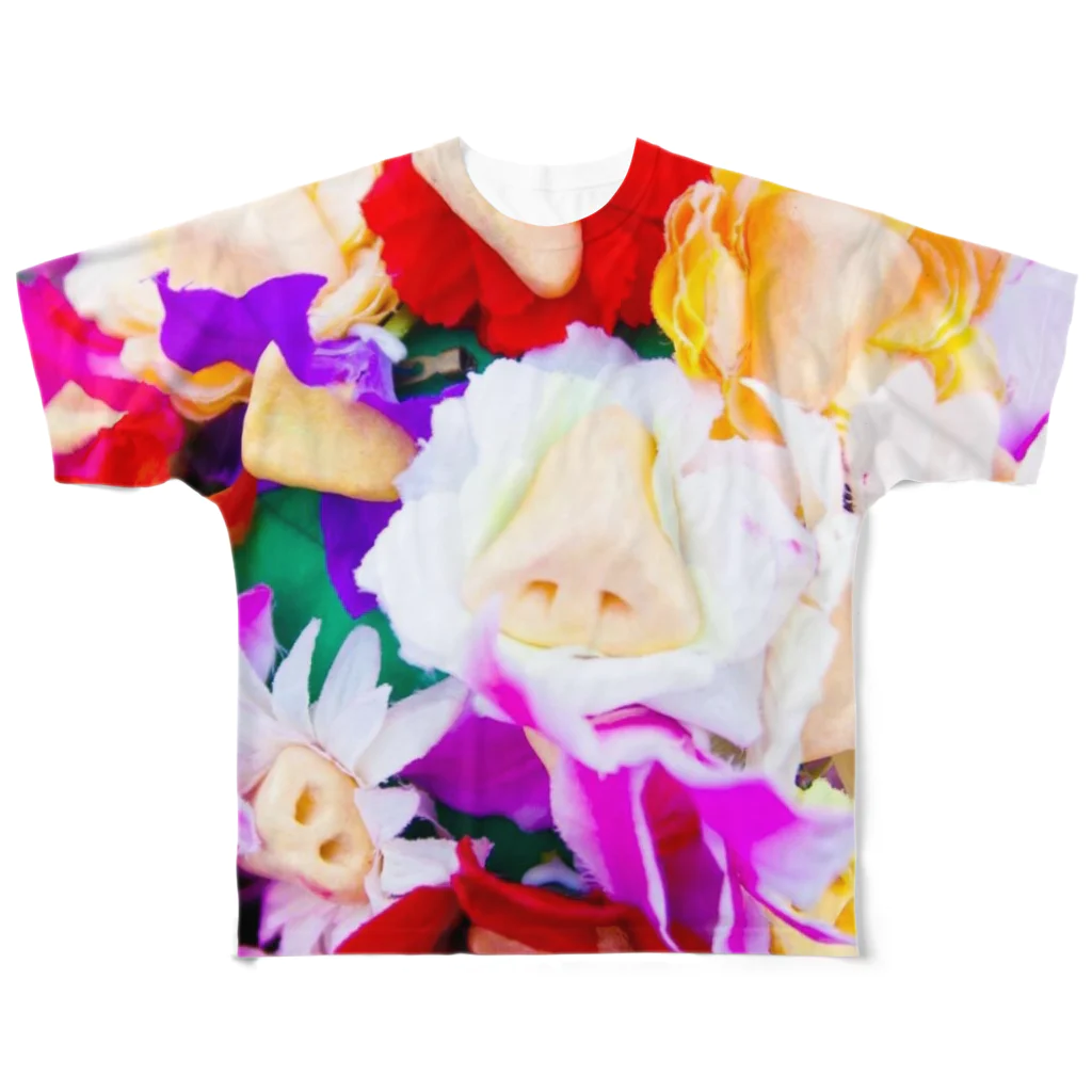 ちびがっつ！のおはな All-Over Print T-Shirt