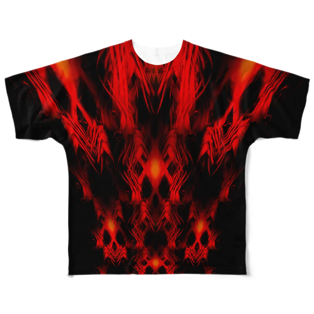  1st Shunzo's boutique の@exorcist  フルグラフィックTシャツ