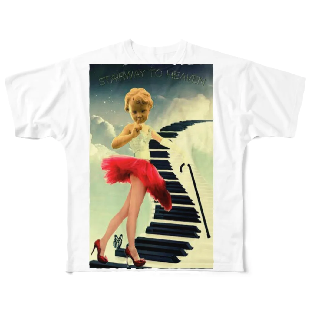 SHOP 318のSTAIRWAY TO HEAVEN All-Over Print T-Shirt