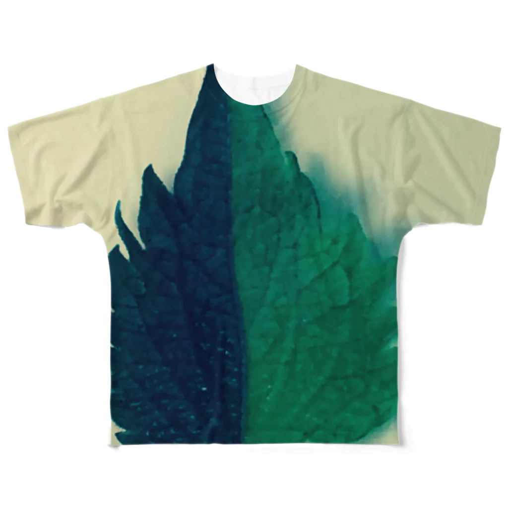 kasumiyolosiyomisuの半分な紫蘇2 All-Over Print T-Shirt