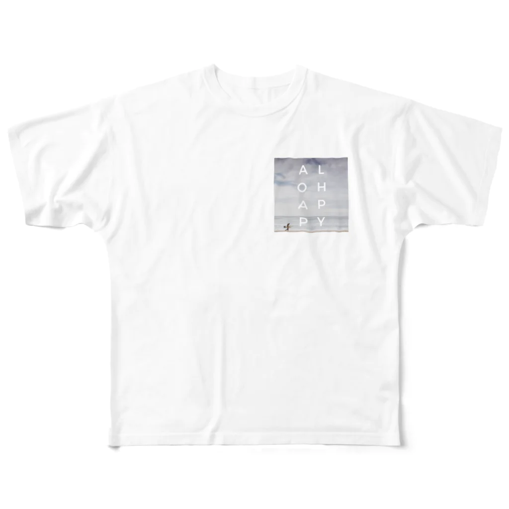 A moment.のアロハッピー Tシャツ フルグラフィックTシャツ