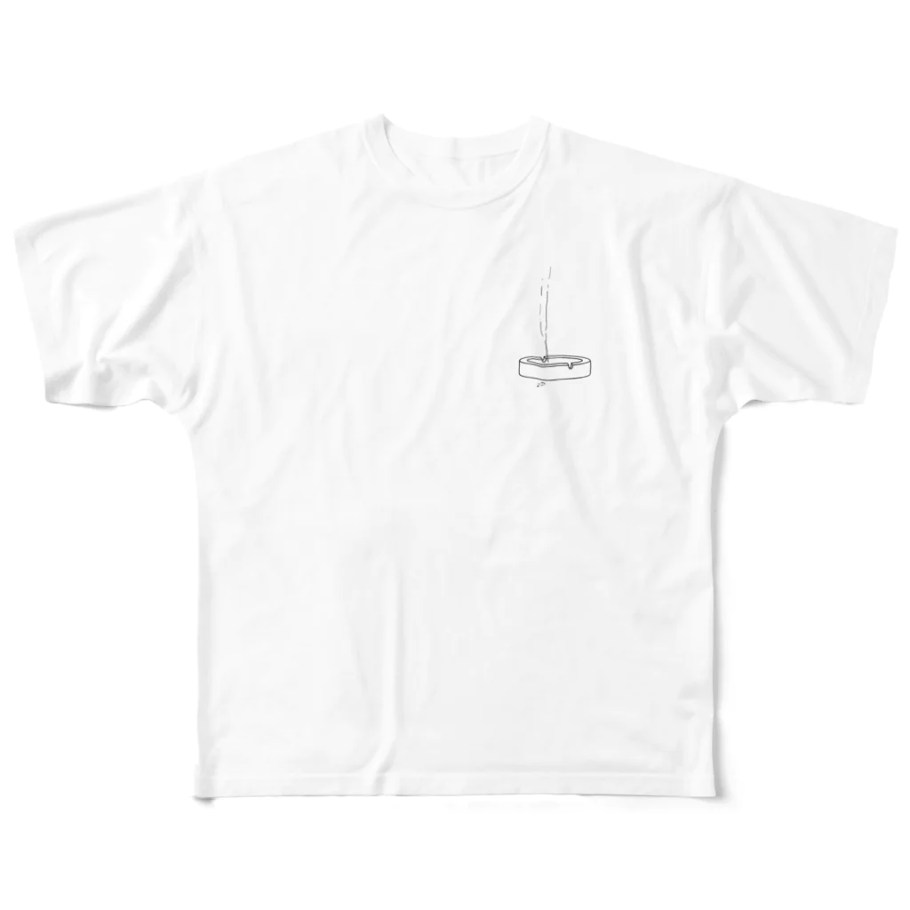 Sight Point: Obscureの灰皿T フルグラフィックTシャツ