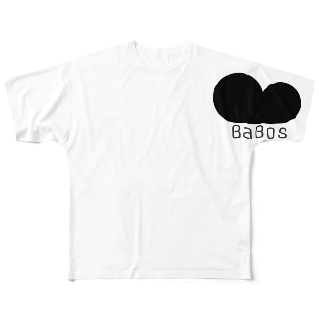 BaBos スポーツウェアブランドのBaBos 풀그래픽 티셔츠