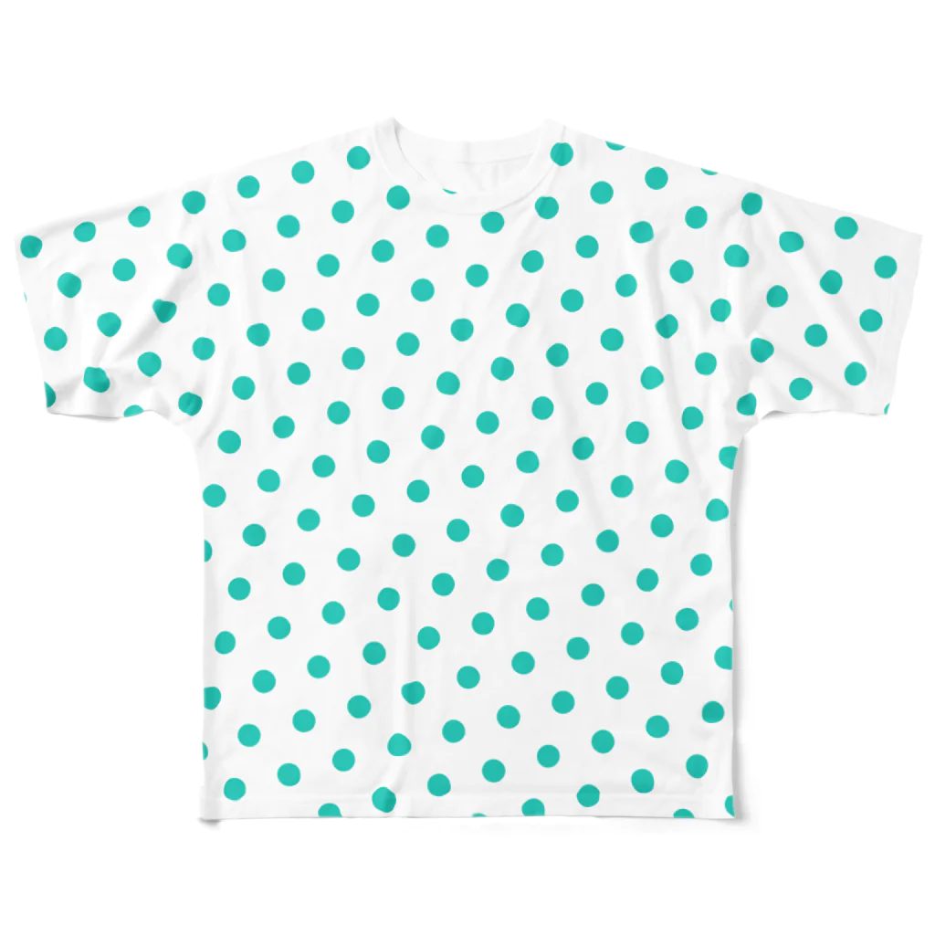 dot x dotのdotfull フルグラフィックTシャツ