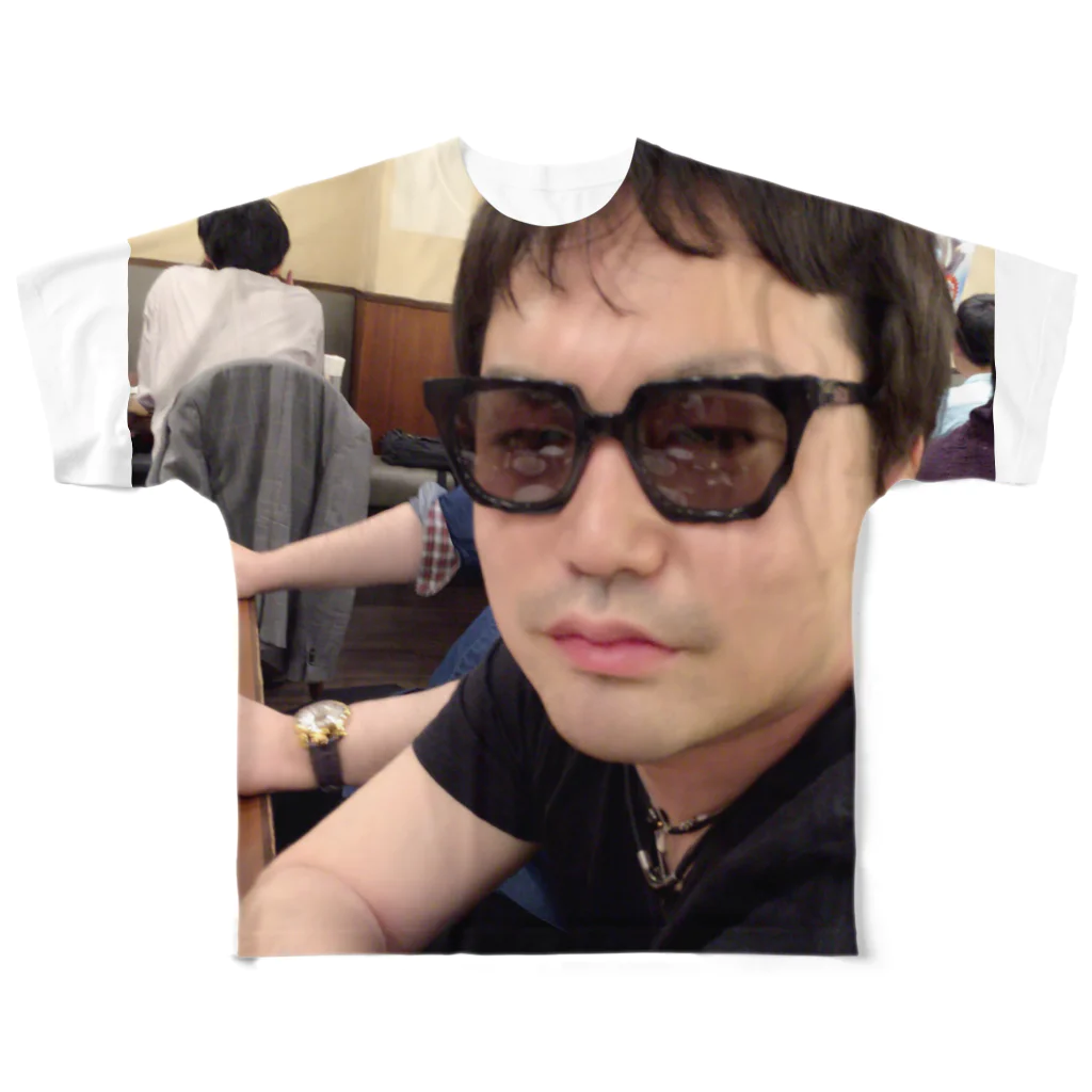 yusukenoyomeのおっとくん フルグラフィックTシャツ